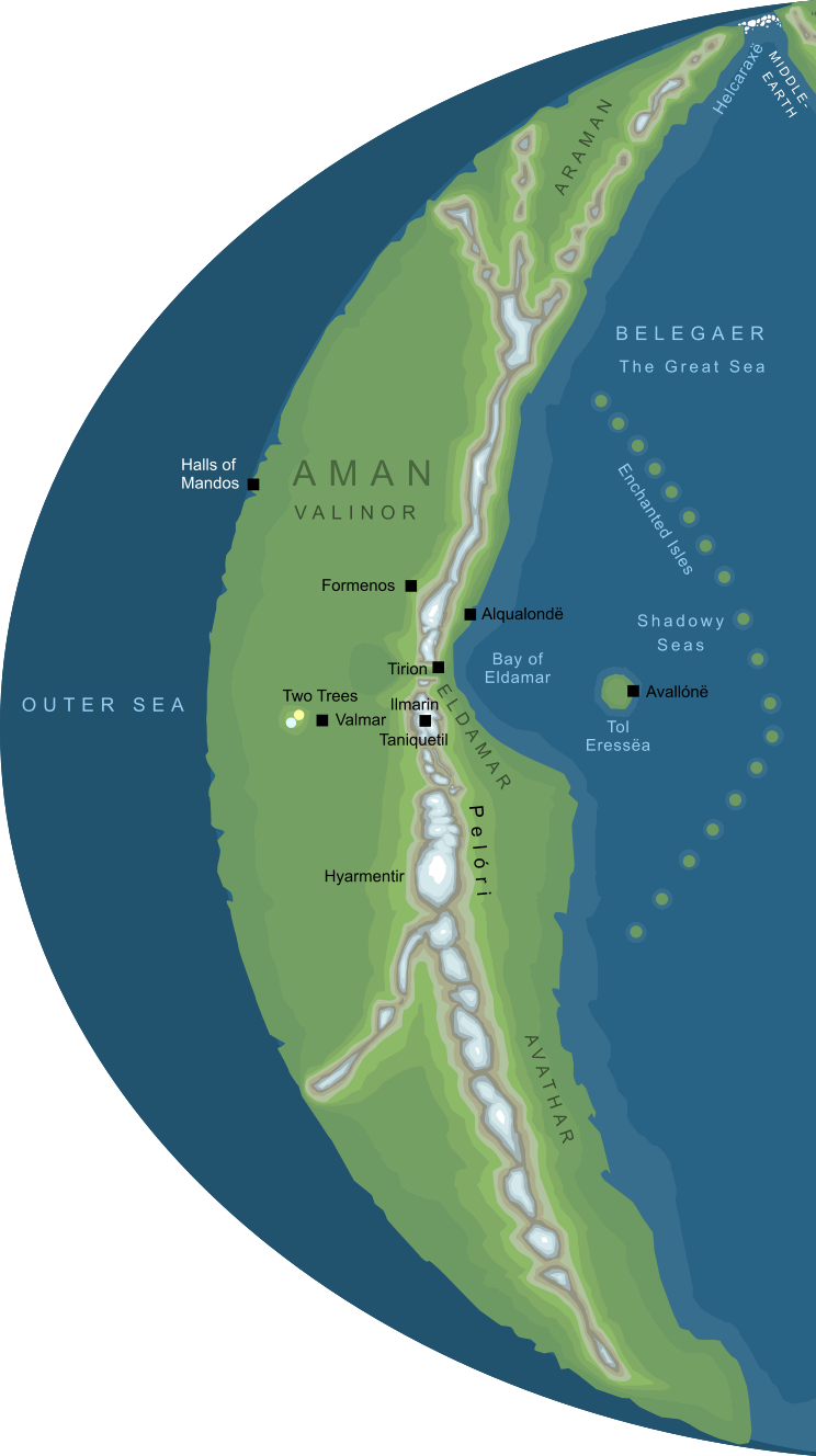 Map of the Uttermost West