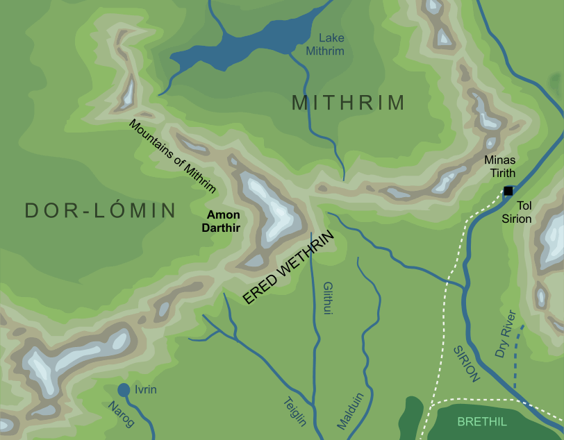 Map of Amon Darthir