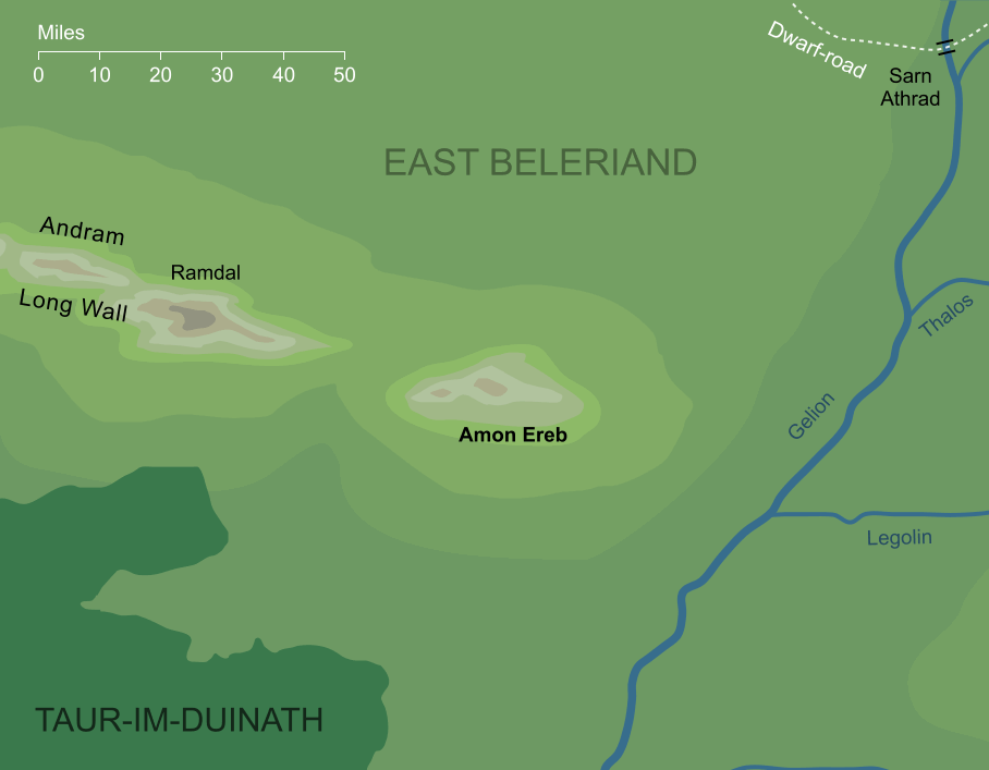 Map of Amon Ereb