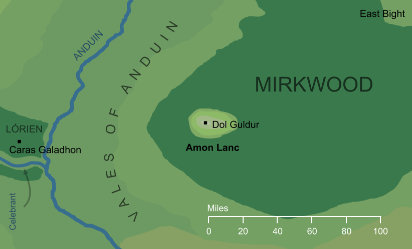 Map of Amon Lanc