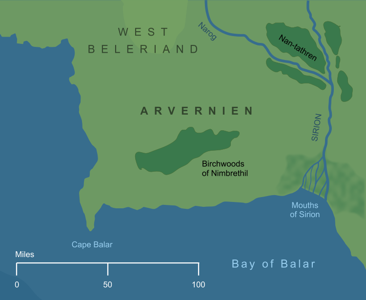 Map of Arvernien