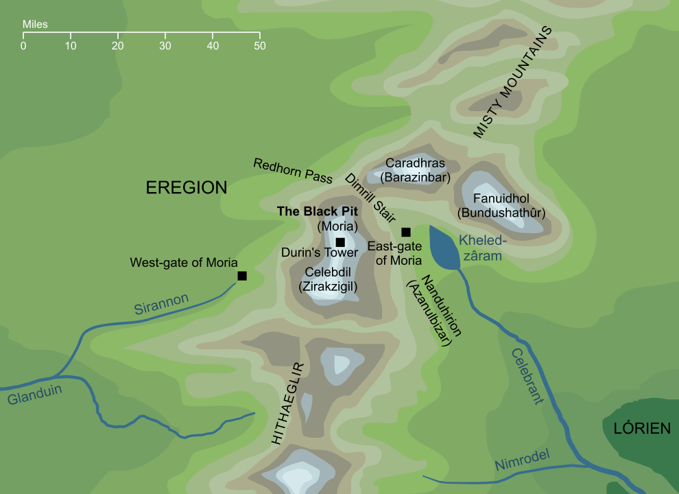 Map of the Black Pit