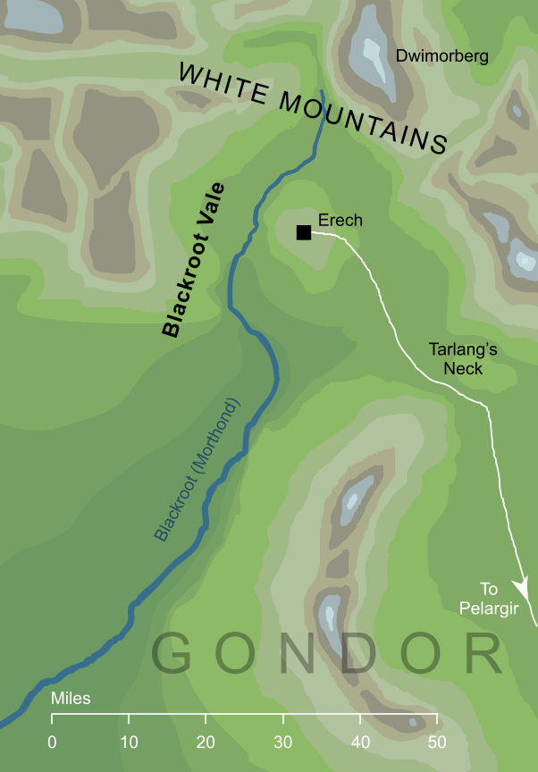 Map of Blackroot Vale