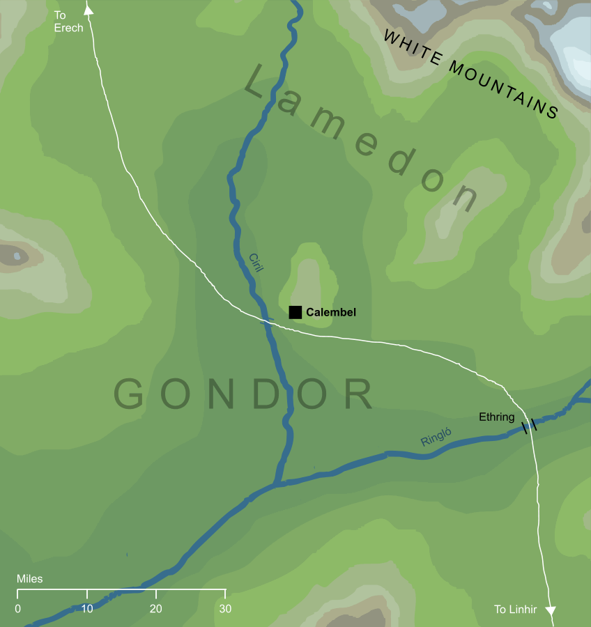 Map of Calembel
