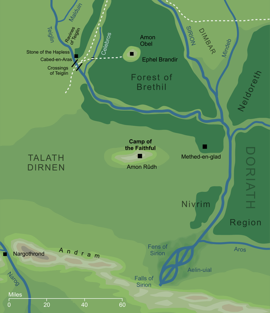 Map of the Camp of the Faithful