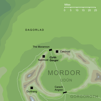 Map of Cirith Gorgor