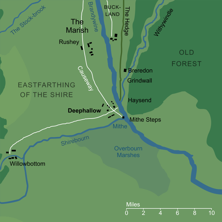 Map of Deephallow