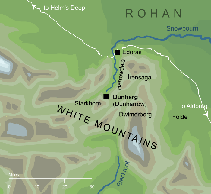 Map of Dúnharg