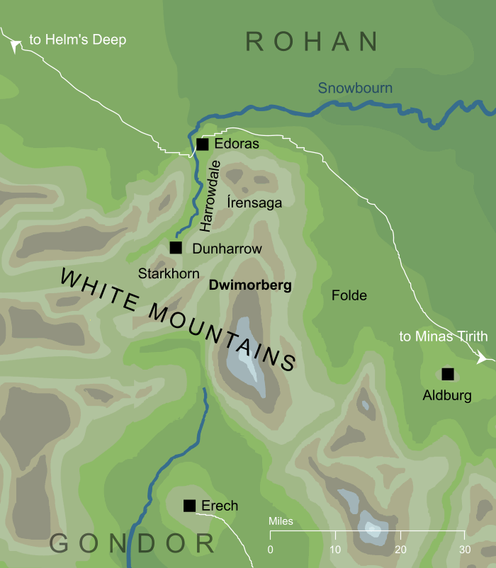 Map of the Dwimorberg