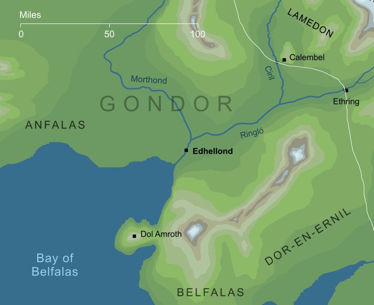 Map of Edhellond