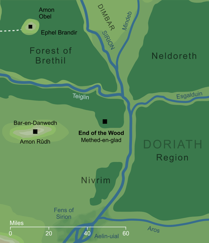 Map of the End of the Wood