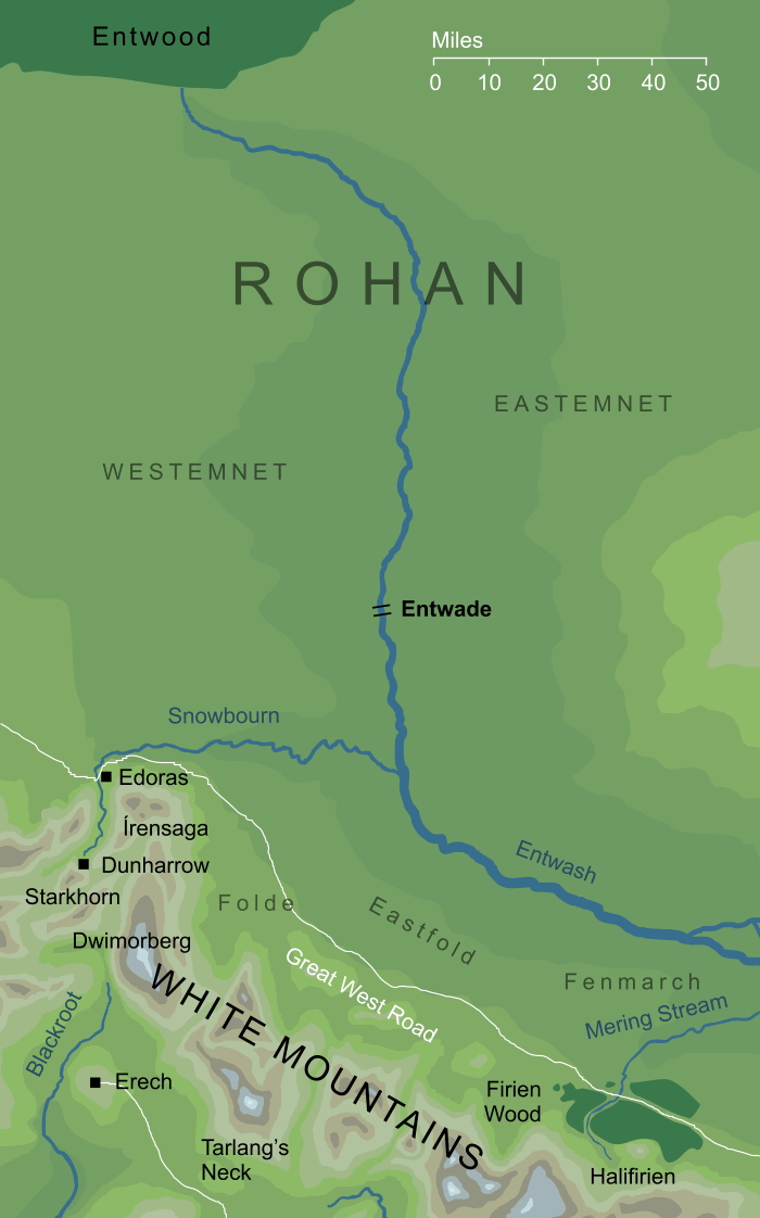 Map of the Entwade