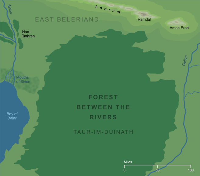 Map of the Forest between the Rivers