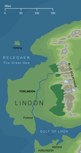 Map of Forlindon