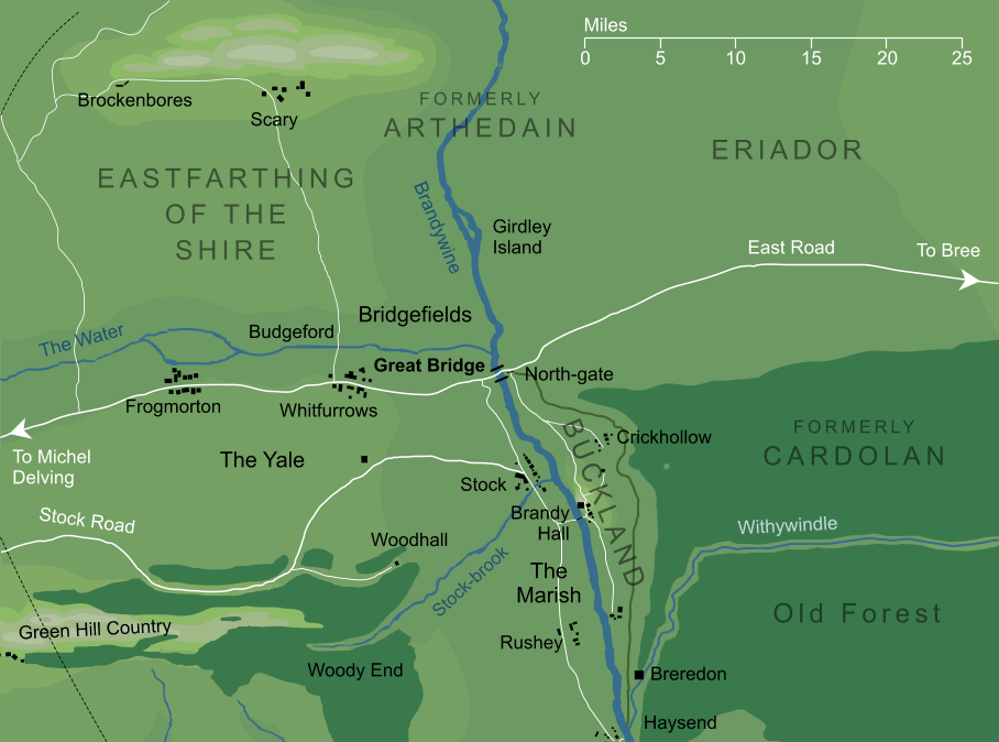 Map of the Great Bridge