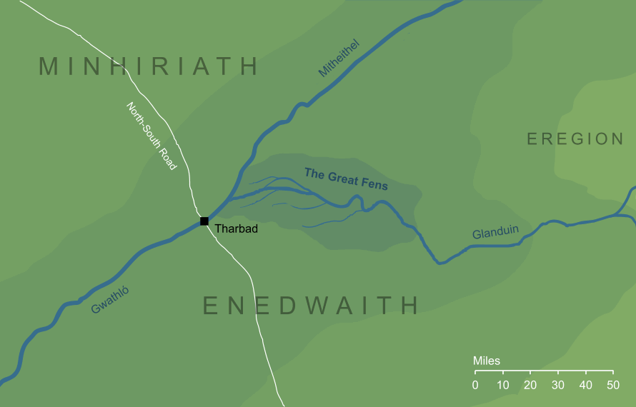 Map of the Great Fens