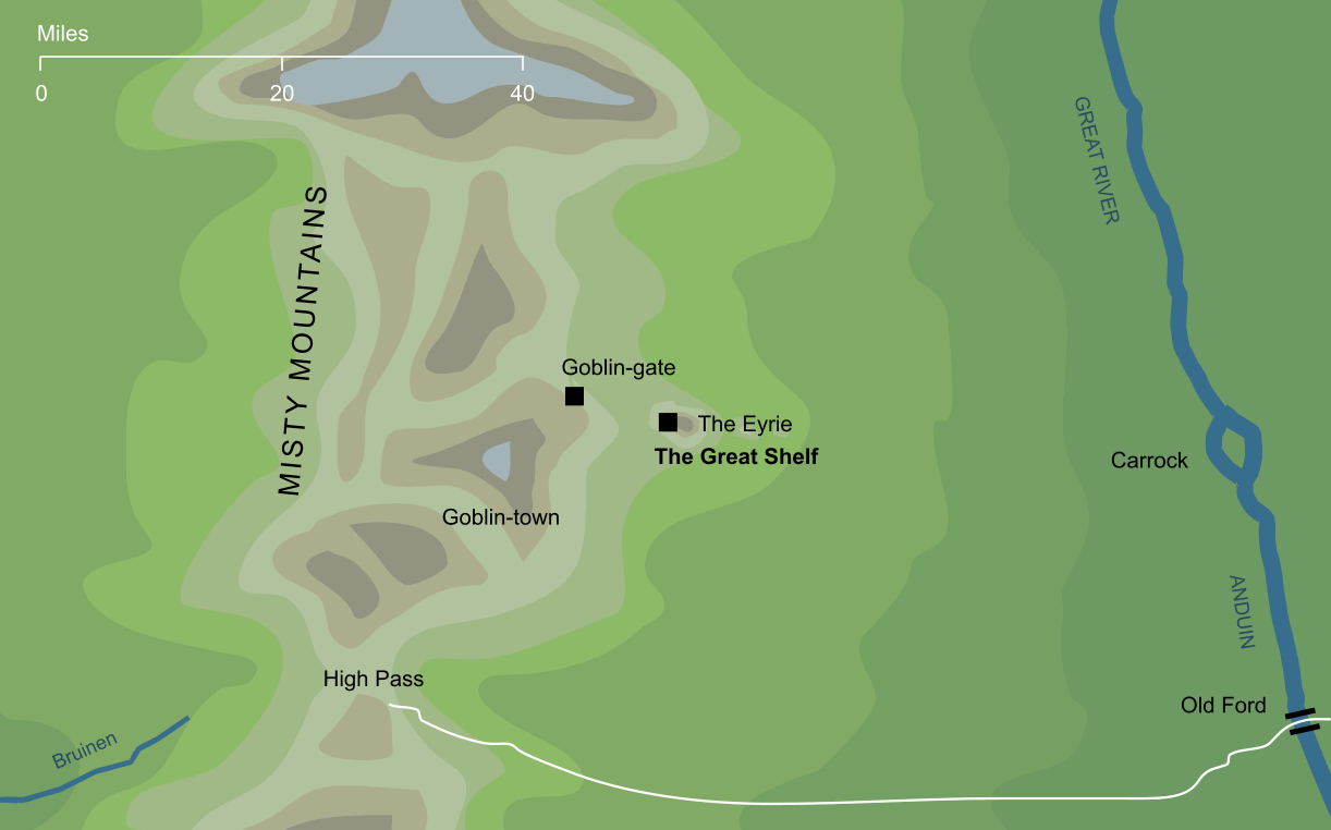 Map of the Great Shelf