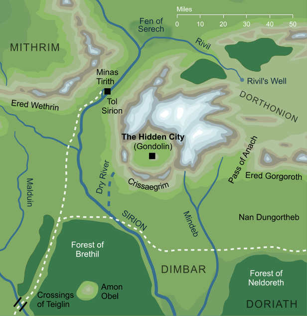 Map of the Hidden City