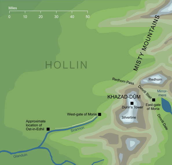 Map of Hollin