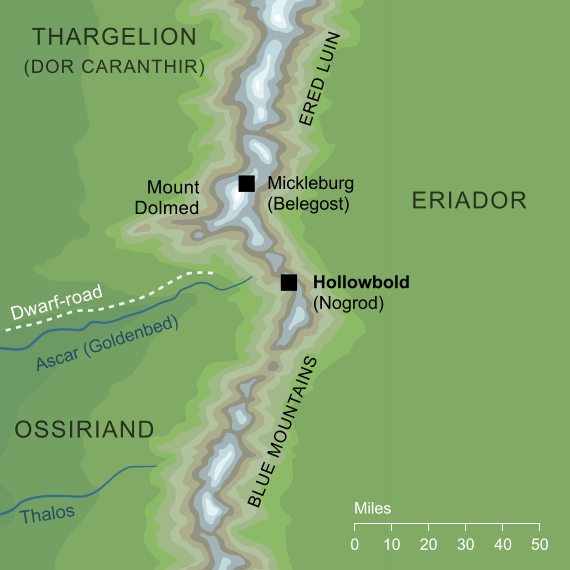 Map of the Hollowbold