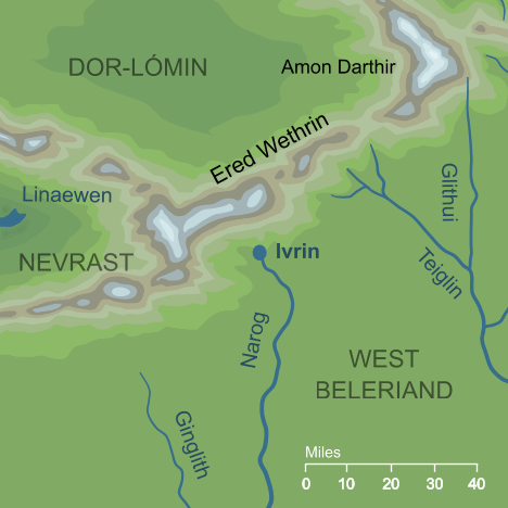 Map of Ivrin