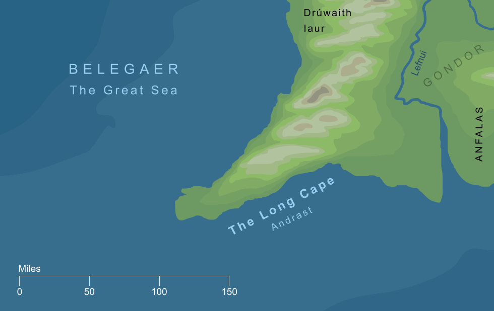 Map of the Long Cape