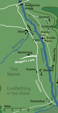 Map of Maggot's Lane