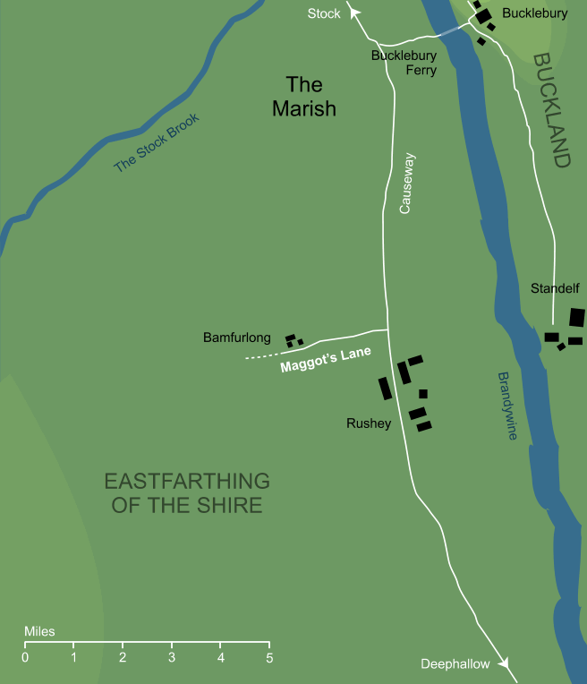 Map of Maggot's Lane
