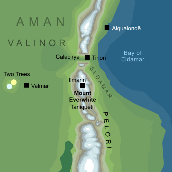 Map of Mount Everwhite