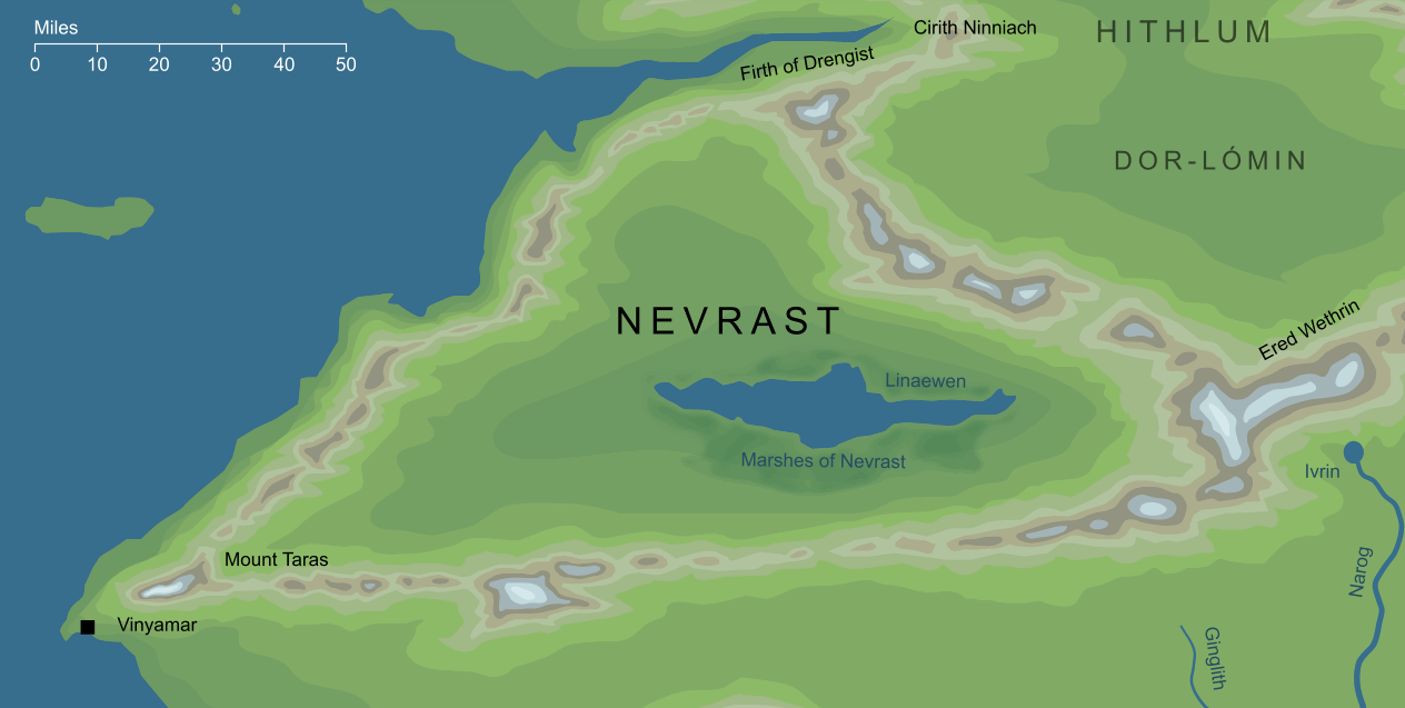 Map of Nevrast