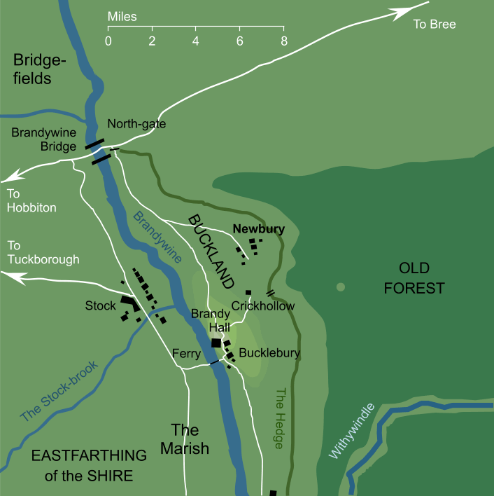 Map of Newbury