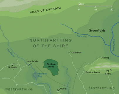 The Encyclopedia of Arda - Northfarthing of the Shire