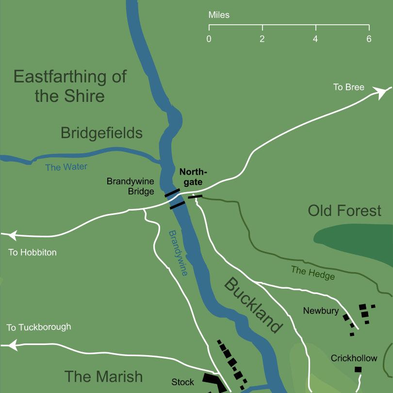 Map of the North-gate