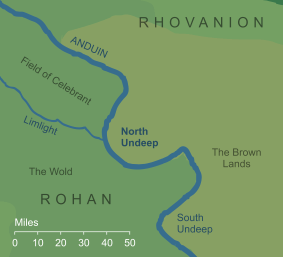 Map of the North Undeep