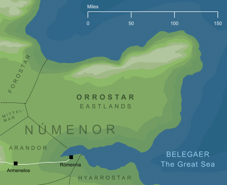 Map of Orrostar
