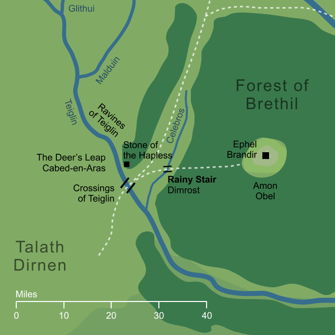Map of the Rainy Stair