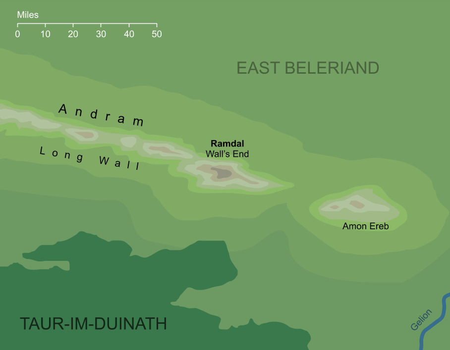 Map of Ramdal