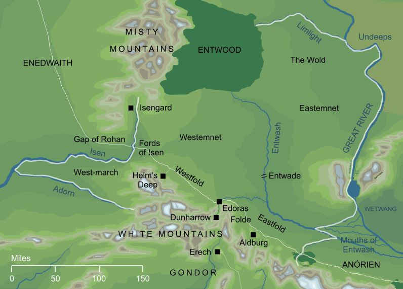 Map of the Riddermark