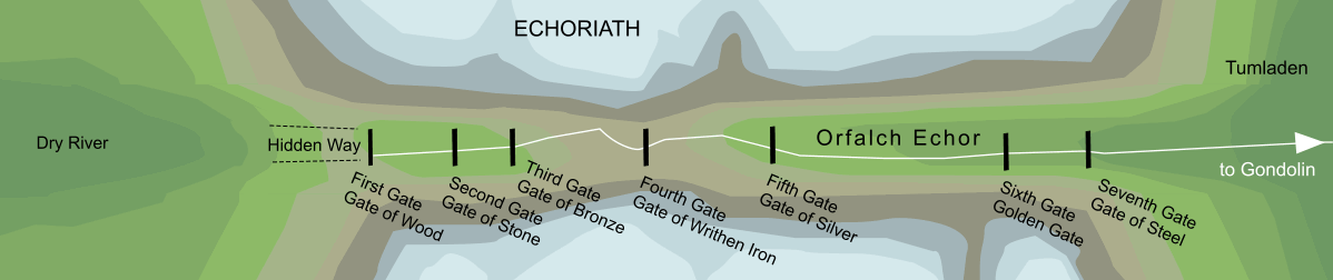 Map of the Seven Gates