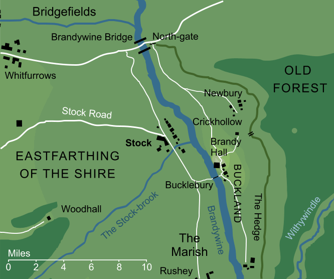 Map of the Golden Perch