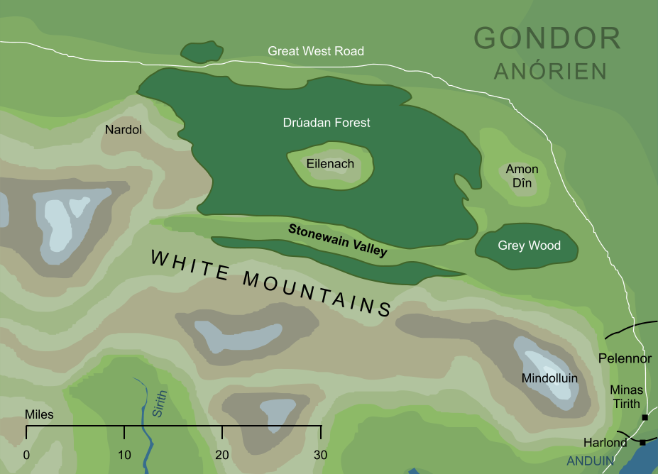 Map of the Stonewain Valley
