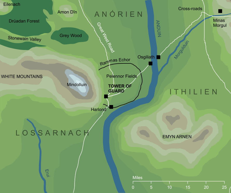 Map of the Tower of Guard