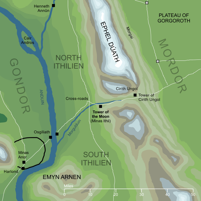 Map of the Tower of the Moon