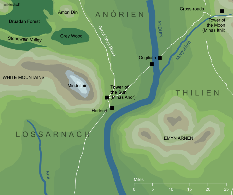 Map of the Tower of the Sun