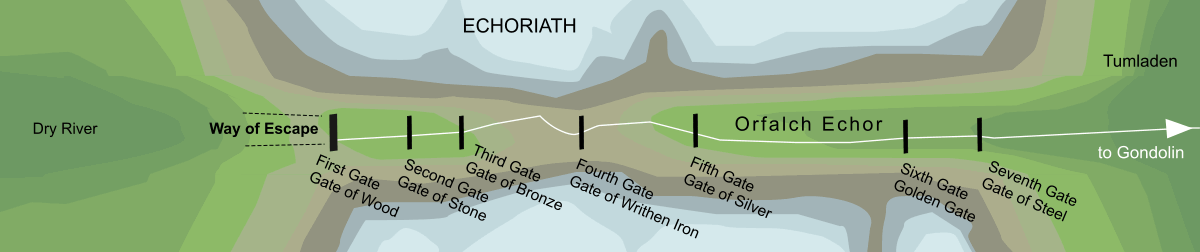 Map of the Way of Escape