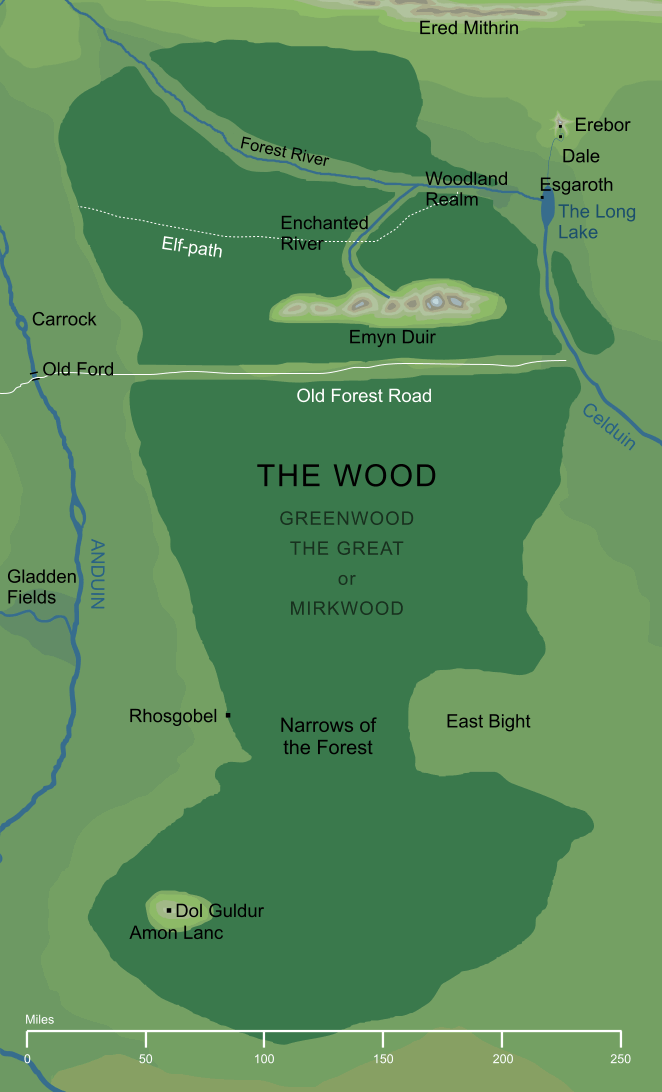 Map of the Wood