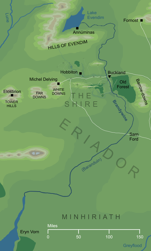 Map of the Brandywine