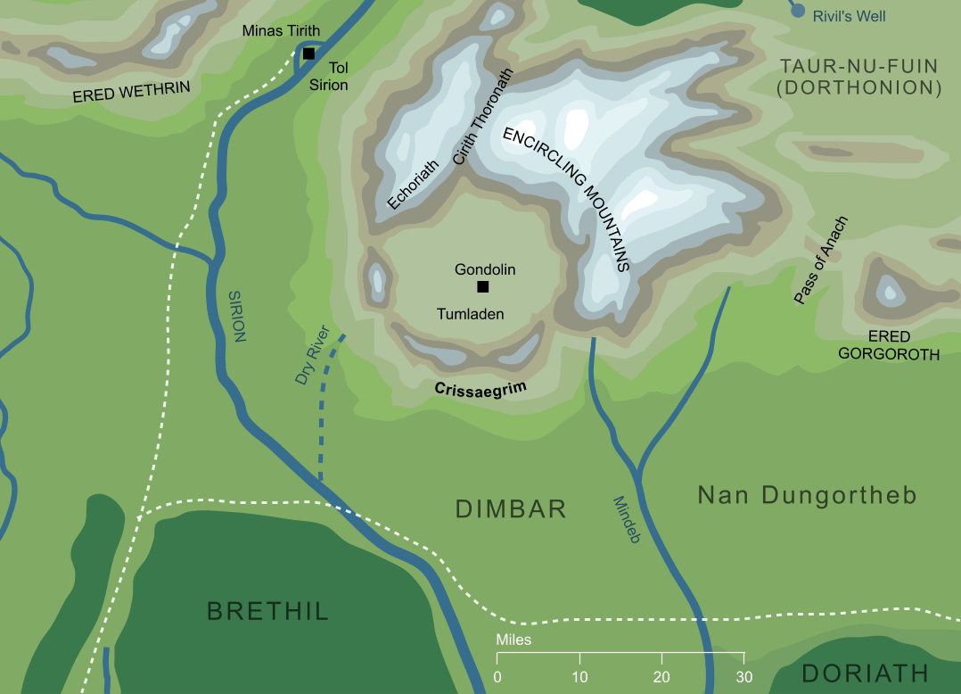 Map of the Crissaegrim