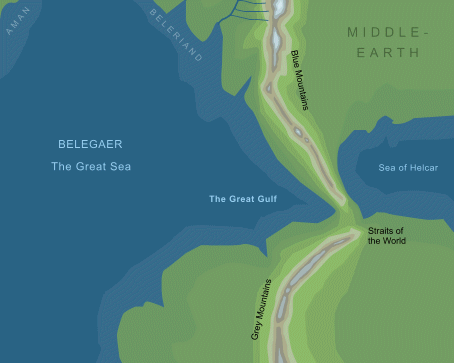 Map of the Great Gulf