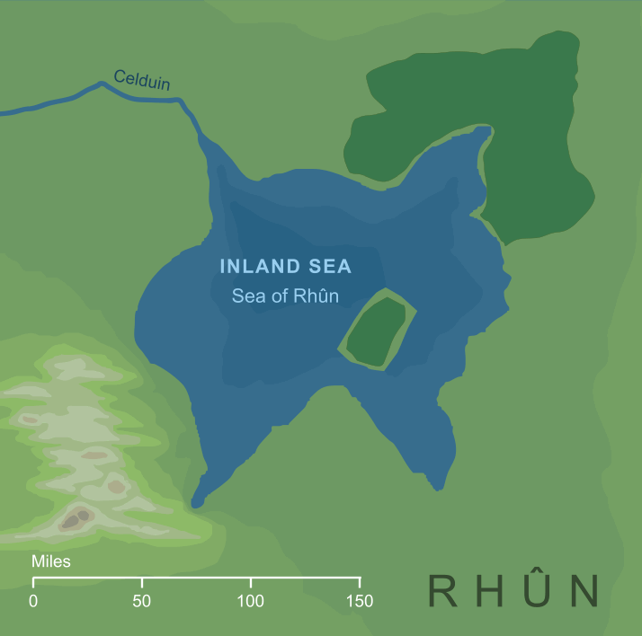 Map of the Inland Sea